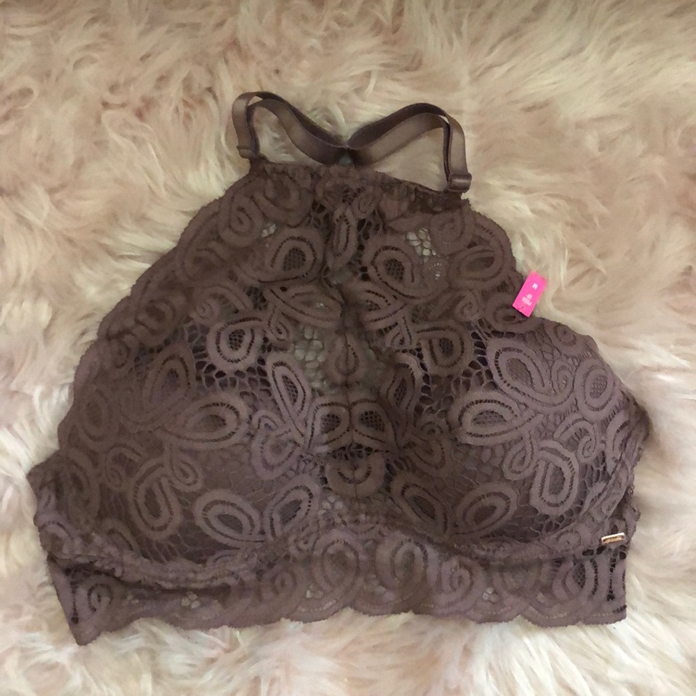PINK Victoria Secret High Neck Push-up Bra